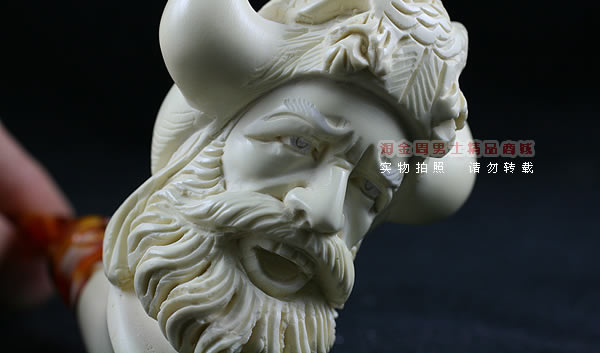 土耳其PAKTAS海泡石烟斗|5件套雕像P88-8