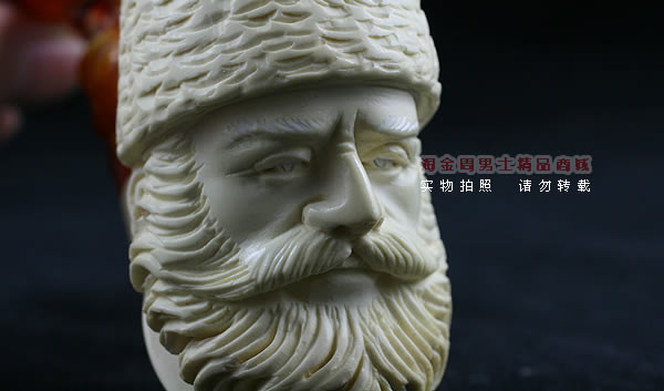 土耳其PAKTAS海泡石烟斗|5件套雕像P9-9