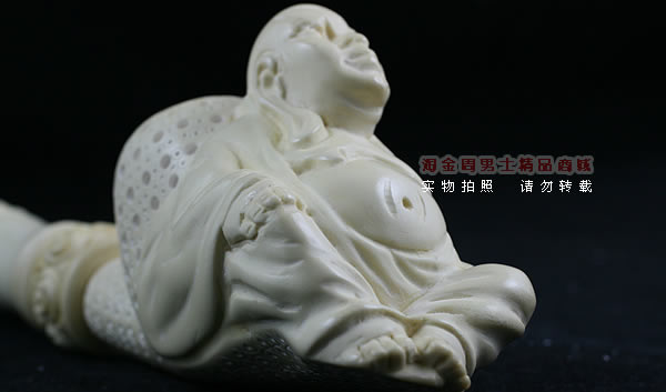 土耳其PAKTAS海泡石烟斗|6件套加长大号弥乐佛斗A-8