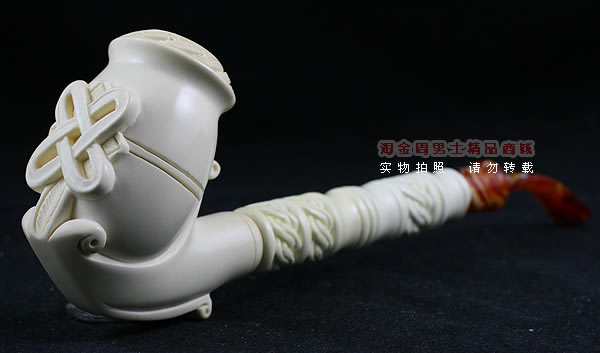 土耳其PAKTAS海泡石烟斗|6件套加长大号如意斗-1