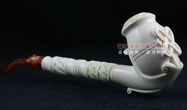 土耳其PAKTAS海泡石烟斗|6件套加长大号如意斗-2