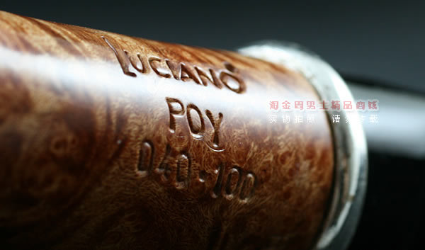 意大利Luciano石楠木手工烟斗|12年限量斗040-8