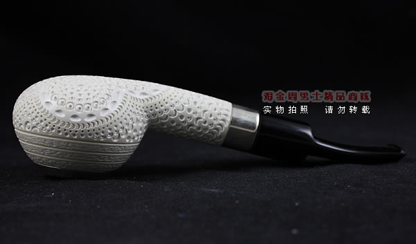 进口烟具 原装正品土耳其ALTINAY海泡石烟斗|6件套装银圈224-5