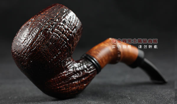 进口烟具 正品意大利brebbia芭比石楠木手工烟斗 大师设计斗04-1