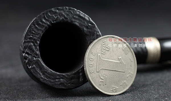 进口烟具◎正品意大利brebbia石楠木烟斗◎五件套装银圈喷砂4001-5