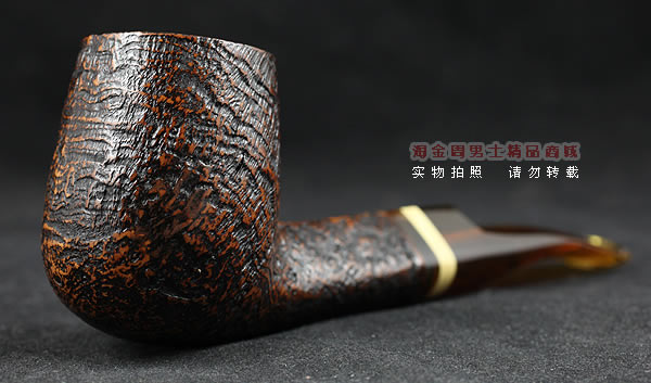 进口烟具 正品意大利brebbia芭比石楠木烟斗 6件套装忍者粗面8311-1