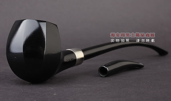 原装进口 德国华云VAUEN石楠木烟斗 churchwarden 3614 双嘴-1