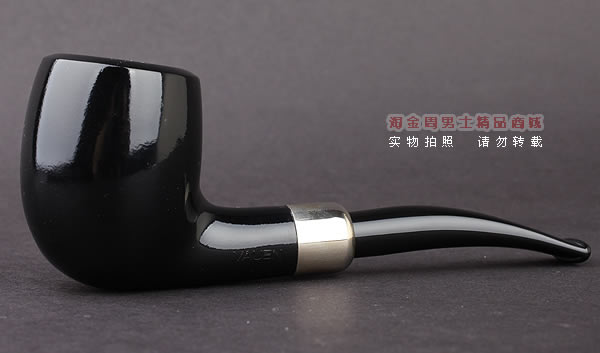 原装进口 德国华云VAUEN石楠木烟斗 churchwarden 3668 双嘴-5