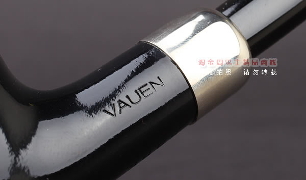 原装进口 德国华云VAUEN石楠木烟斗 churchwarden 3668 双嘴-8