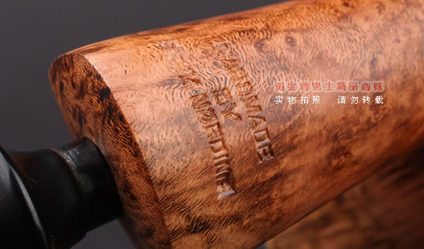 丹麦Erik Nording石楠木手工烟斗 FREEHAND DARK GRAIN 浅棕02-8