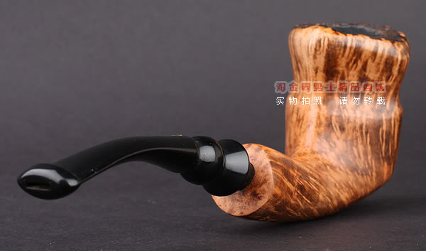 丹麦Erik Nording石楠木手工烟斗 FREEHAND DARK GRAIN 浅棕03-3