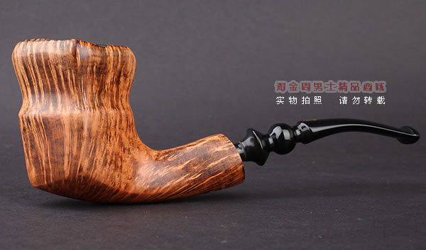 丹麦Erik Nording石楠木手工烟斗 FREEHAND DARK GRAIN 浅棕03-4