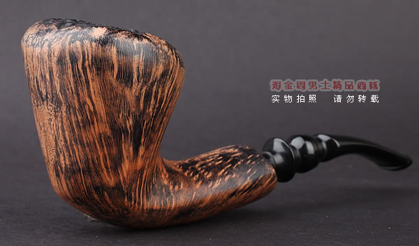 丹麦Erik Nording石楠木手工烟斗 FREEHAND DARK GRAIN 浅棕06-1