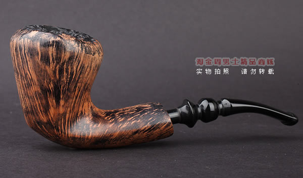 丹麦Erik Nording石楠木手工烟斗 FREEHAND DARK GRAIN 浅棕06-4
