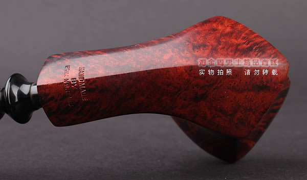 丹麦Erik Nording石楠木手工烟斗 FREEHAND ORANGE SMOOTH 酒红01-5