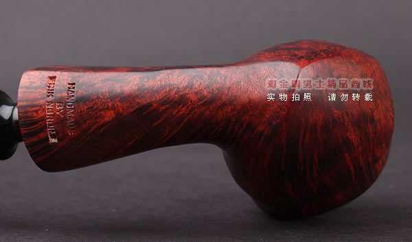 丹麦Erik Nording石楠木手工烟斗 FREEHAND ORANGE SMOOTH 酒红03-6