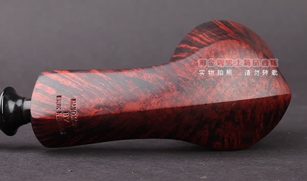 丹麦Erik Nording石楠木手工烟斗 FREEHAND ORANGE SMOOTH 酒红06-6
