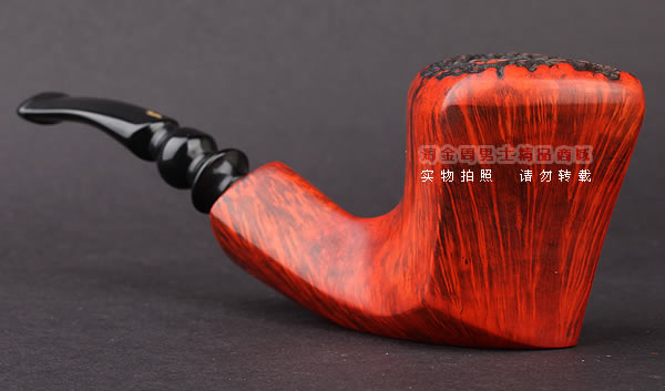 丹麦Erik Nording石楠木手工烟斗 FREEHAND DARK GRAIN 深棕02-2