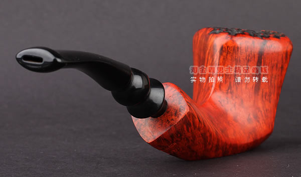 丹麦Erik Nording石楠木手工烟斗 FREEHAND DARK GRAIN 深棕02-3