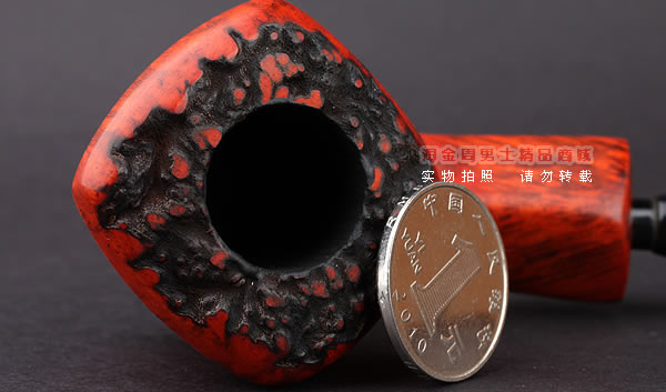 丹麦Erik Nording石楠木手工烟斗 FREEHAND DARK GRAIN 深棕02-7