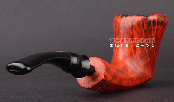 丹麦Erik Nording石楠木手工烟斗 FREEHAND DARK GRAIN 深棕04-3