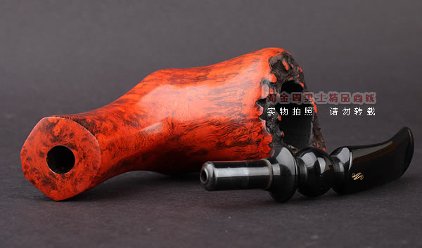 丹麦Erik Nording石楠木手工烟斗 FREEHAND DARK GRAIN 深棕04-8