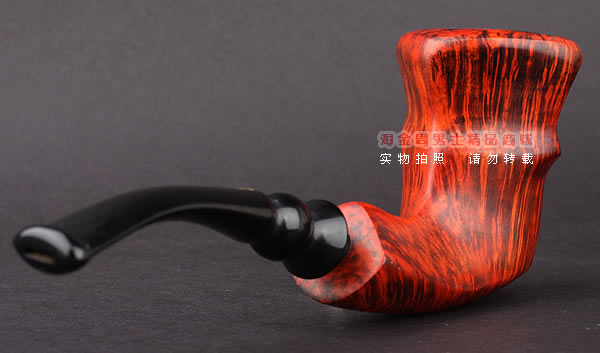 丹麦Erik Nording石楠木手工烟斗 FREEHAND DARK GRAIN 深棕05-3
