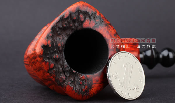 丹麦Erik Nording石楠木手工烟斗 FREEHAND DARK GRAIN 深棕05-7