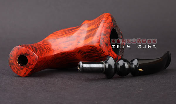 丹麦Erik Nording石楠木手工烟斗 FREEHAND DARK GRAIN 深棕05-8