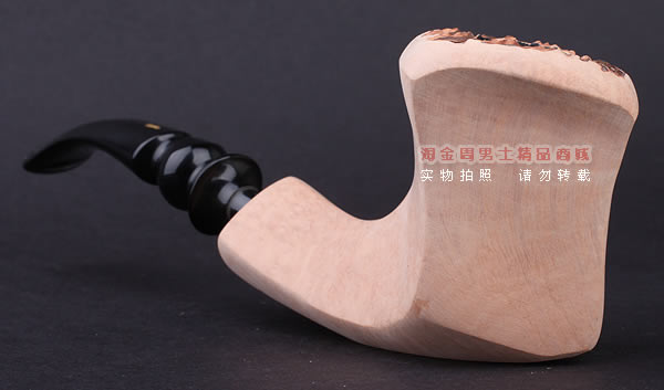 丹麦Erik Nording石楠木手工签名烟斗 SIGNATURE SMOOTH 原木01-2