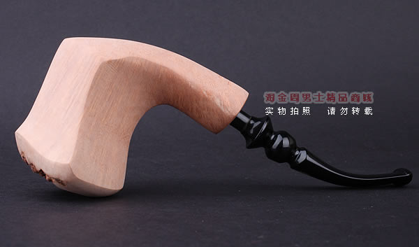 丹麦Erik Nording石楠木手工签名烟斗 SIGNATURE SMOOTH 原木03-5