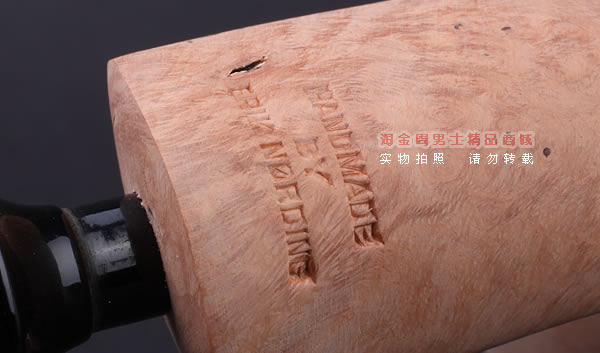 丹麦Erik Nording石楠木手工签名烟斗 SIGNATURE SMOOTH 原木04-10