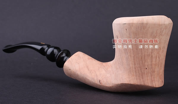 丹麦Erik Nording石楠木手工签名烟斗 SIGNATURE SMOOTH 原木04-2