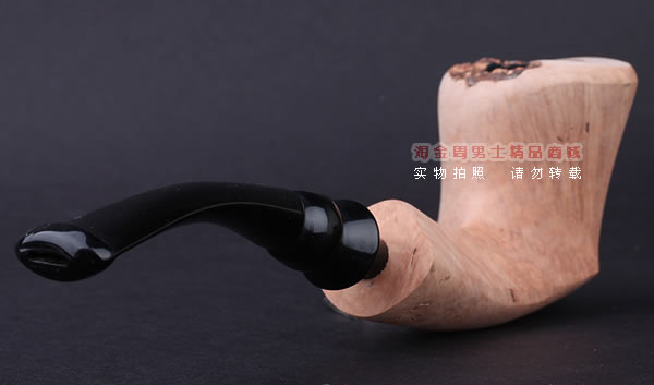 丹麦Erik Nording石楠木手工签名烟斗 SIGNATURE SMOOTH 原木04-3