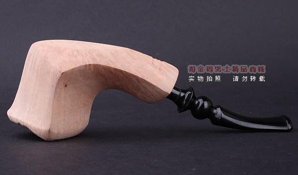 丹麦Erik Nording石楠木手工签名烟斗 SIGNATURE SMOOTH 原木05-5