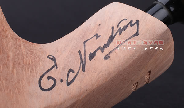 丹麦Erik Nording石楠木手工签名烟斗 SIGNATURE SMOOTH 原木05-9