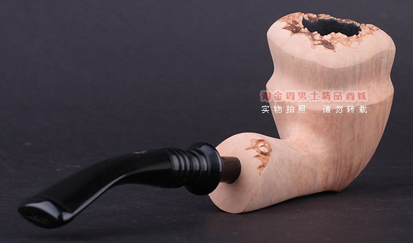 丹麦Erik Nording石楠木手工签名烟斗 SIGNATURE SMOOTH 原木07-4