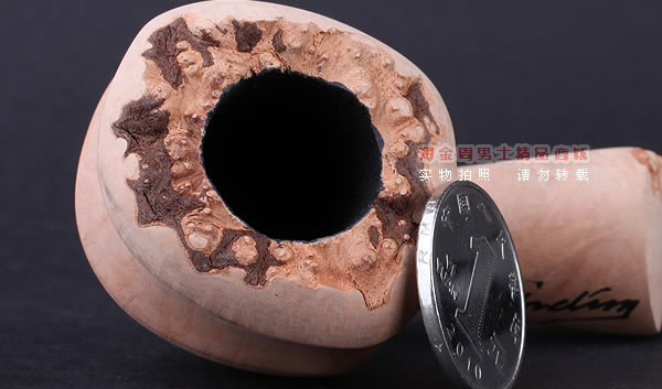 丹麦Erik Nording石楠木手工签名烟斗 SIGNATURE SMOOTH 原木07-6