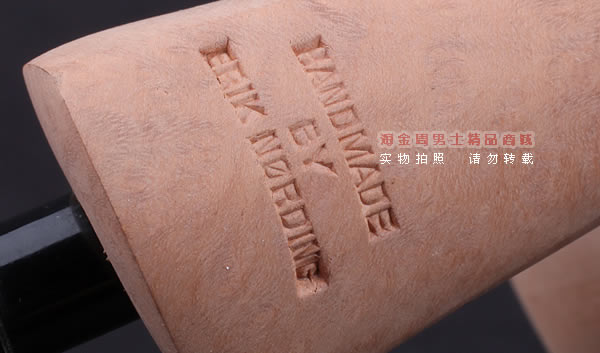 丹麦Erik Nording石楠木手工签名烟斗 SIGNATURE SMOOTH 原木07-9