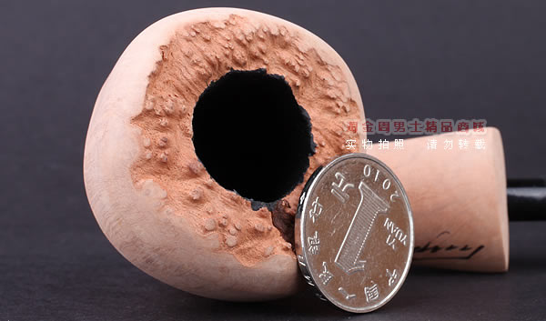 丹麦Erik Nording石楠木手工签名烟斗 SIGNATURE SMOOTH 原木08-6