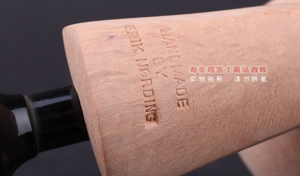 丹麦Erik Nording石楠木手工签名烟斗 SIGNATURE SMOOTH 原木08-9