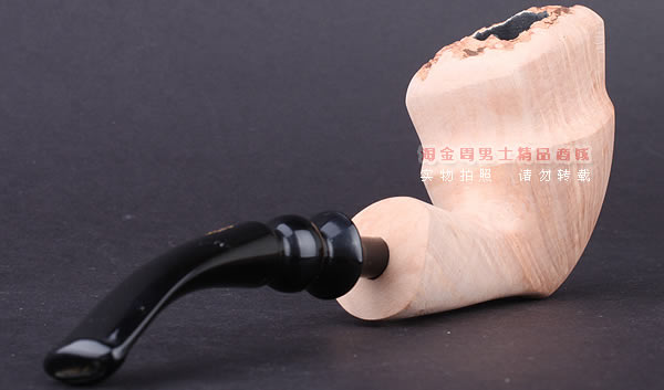 丹麦Erik Nording石楠木手工签名烟斗 SIGNATURE SMOOTH 原木12-3
