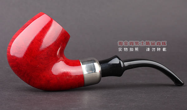 原装进口 德国华云VAUEN石楠木银圈烟斗 6件套装Largo拿高1205-4