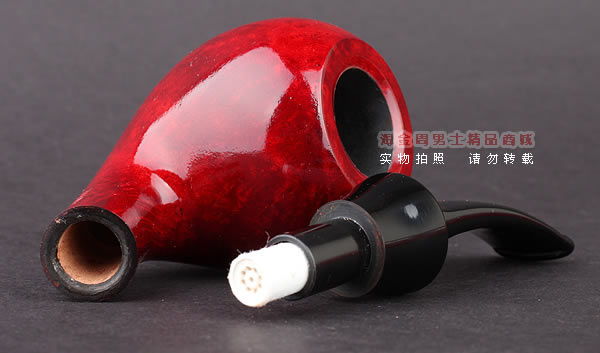 原装进口 德国华云VAUEN石楠木银圈烟斗 6件套装Largo拿高1277-7