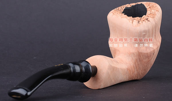 丹麦Erik Nording石楠木手工签名烟斗 SIGNATURE SMOOTH 原木13-3