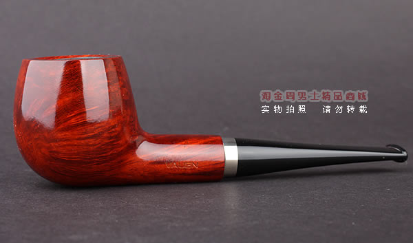 原装进口 德国华云VAUEN石楠木银圈烟斗 6件套装约克York 3566-4