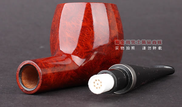 原装进口 德国华云VAUEN石楠木银圈烟斗 6件套装约克York 3566-7