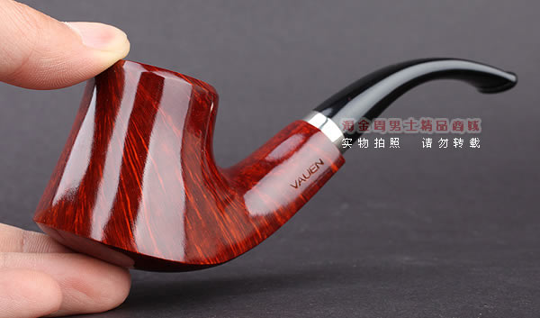 原装进口 德国华云VAUEN石楠木银圈烟斗 6件套装约克York 3595-10