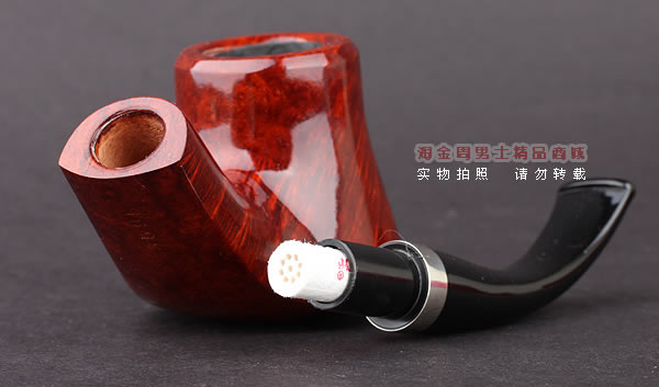 原装进口 德国华云VAUEN石楠木银圈烟斗 6件套装约克York 3595-7