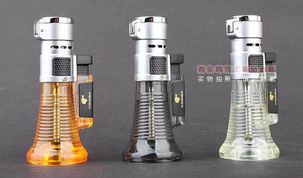 皇冠烟具 高希霸cohiba雪 茄打火机 火云COB-277-4